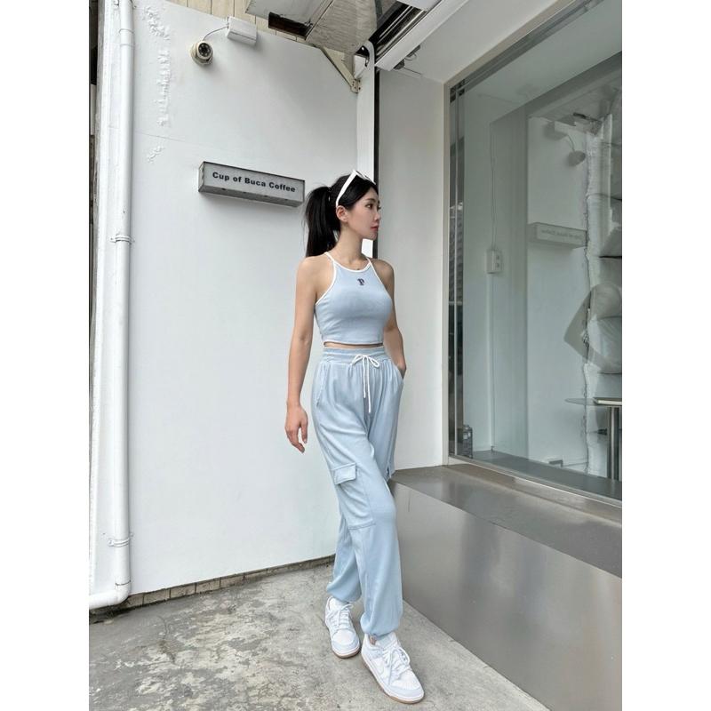 [Y.S ONI ] 現貨 🛒 獨家新款-工裝縮口褲套裝-細節圖6