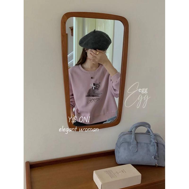 [Y.S ONI ]現貨-《韓國egg》無辜貓衛衣-細節圖6