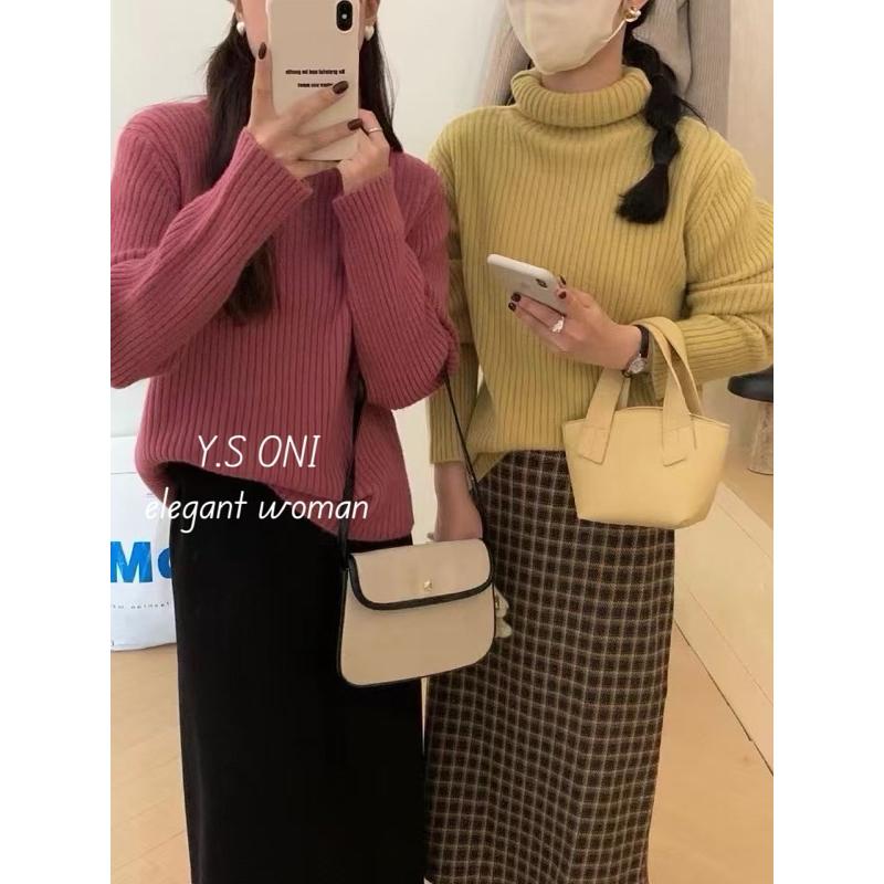 [Y.S ONI]等到貨⌛️繽紛色「北極絨」高領打底衣-細節圖2