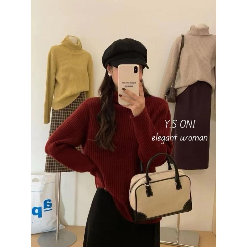 [Y.S ONI]等到貨⌛️繽紛色「北極絨」高領打底衣-細節圖3