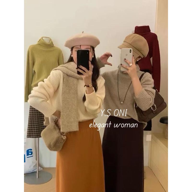 [Y.S ONI]等到貨⌛️繽紛色「北極絨」高領打底衣-細節圖7