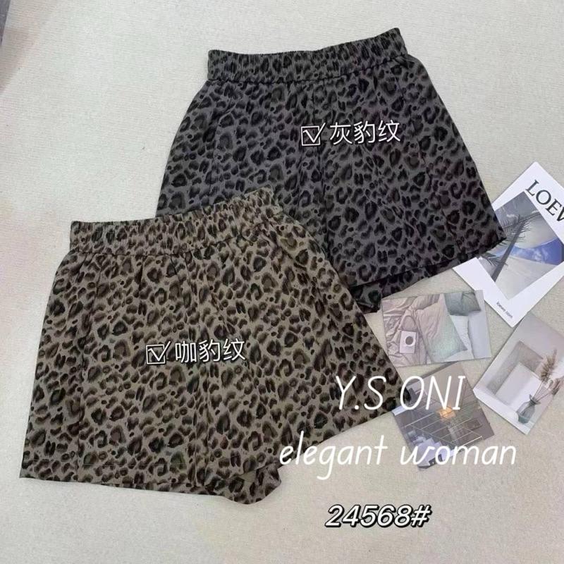 [Y.S ONI ]等到貨中⌛️霧面豹紋全腰鬆緊短褲🐆-細節圖4