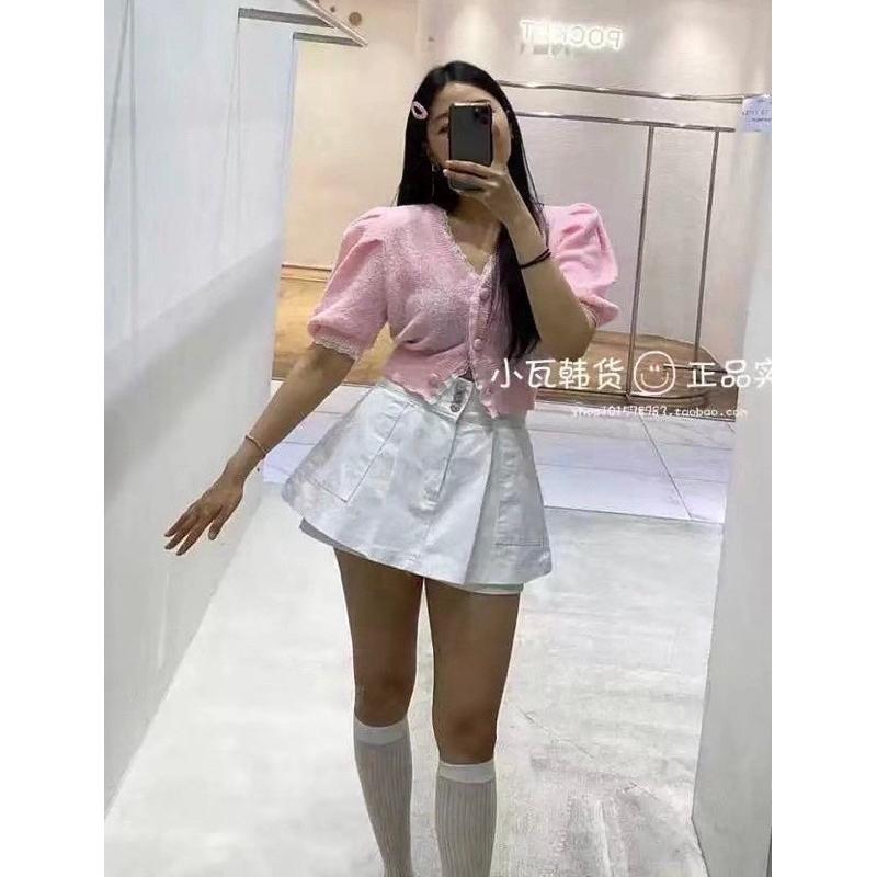 [Y.S ONI ]售完斷貨🛒KS青春女團A字散擺褲裙#3861#高腰#無彈#顯瘦#A字#褲裙-細節圖3