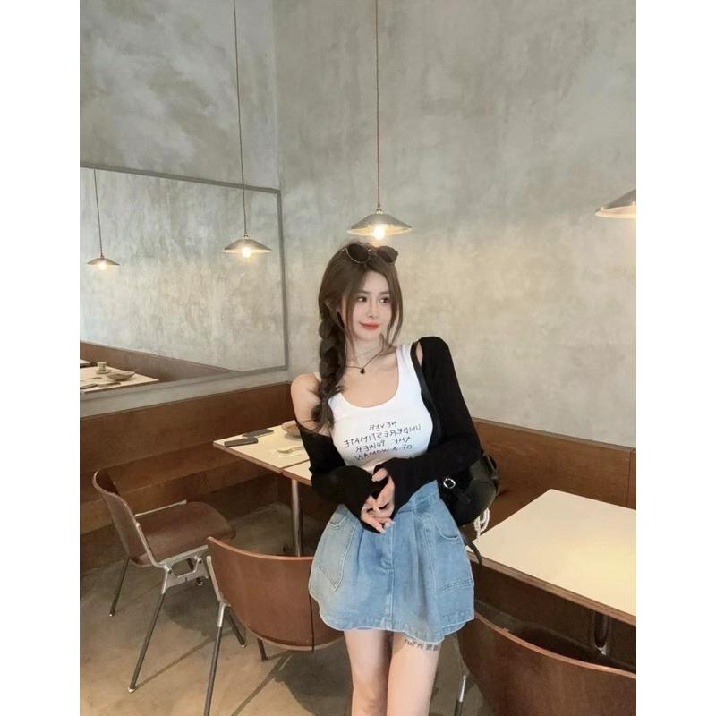 [Y.S ONI ]售完斷貨🛒KS青春女團A字散擺褲裙#3861#高腰#無彈#顯瘦#A字#褲裙-細節圖7