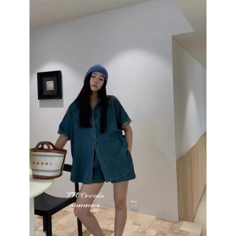 [Y.S ONI ]現貨📢牛仔休閒套裝 誰穿誰好好看!!-細節圖2