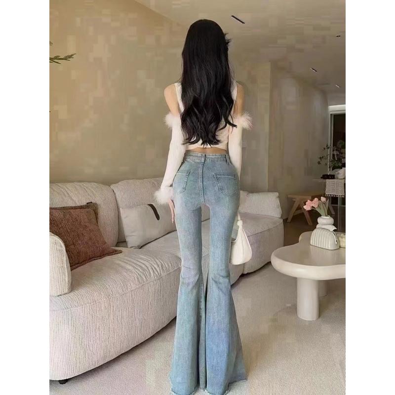 [Y.S ONI ] 現貨 🛒FSY🇰🇷要多瘦有多瘦牛仔喇叭褲#8710-細節圖3