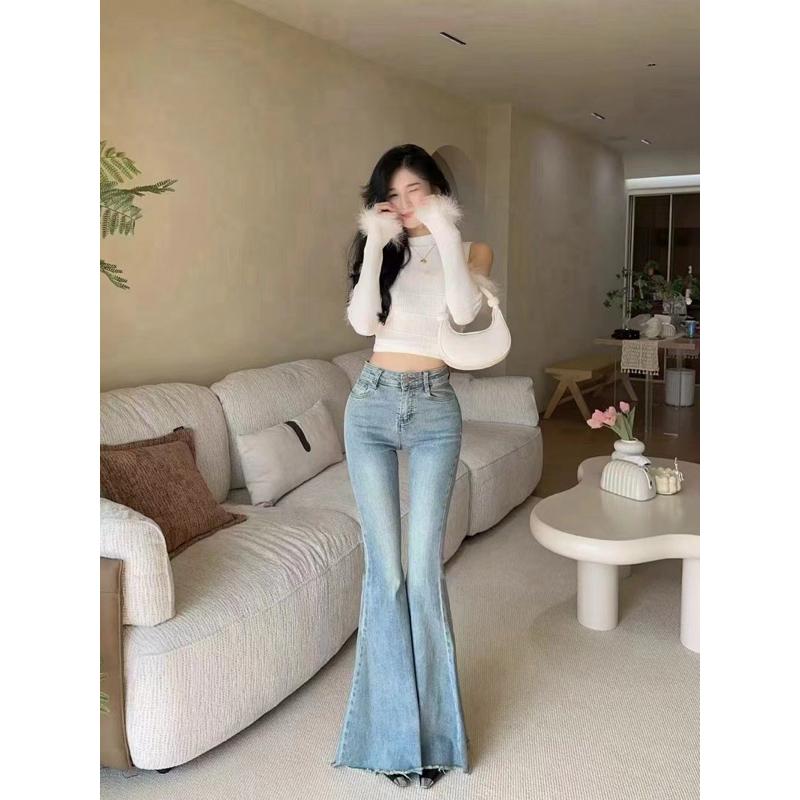 [Y.S ONI ] 現貨 🛒FSY🇰🇷要多瘦有多瘦牛仔喇叭褲#8710-細節圖6