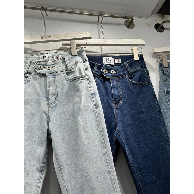 [Y.S ONI ] 現貨 🛒FSY🇰🇷瘦到沒朋友鬚鬚牛仔喇叭褲#10561-細節圖2