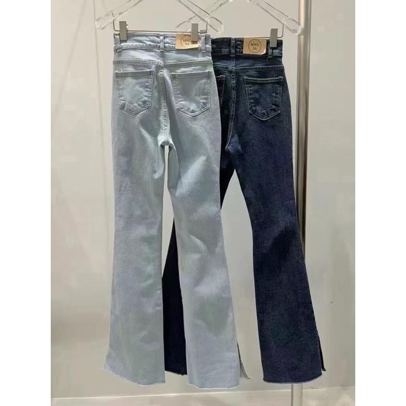 [Y.S ONI ] 現貨 🛒FSY🇰🇷瘦到沒朋友鬚鬚牛仔喇叭褲#10561-細節圖5