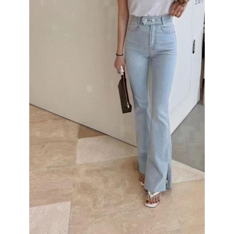 [Y.S ONI ] 現貨 🛒FSY🇰🇷瘦到沒朋友鬚鬚牛仔喇叭褲#10561-細節圖6