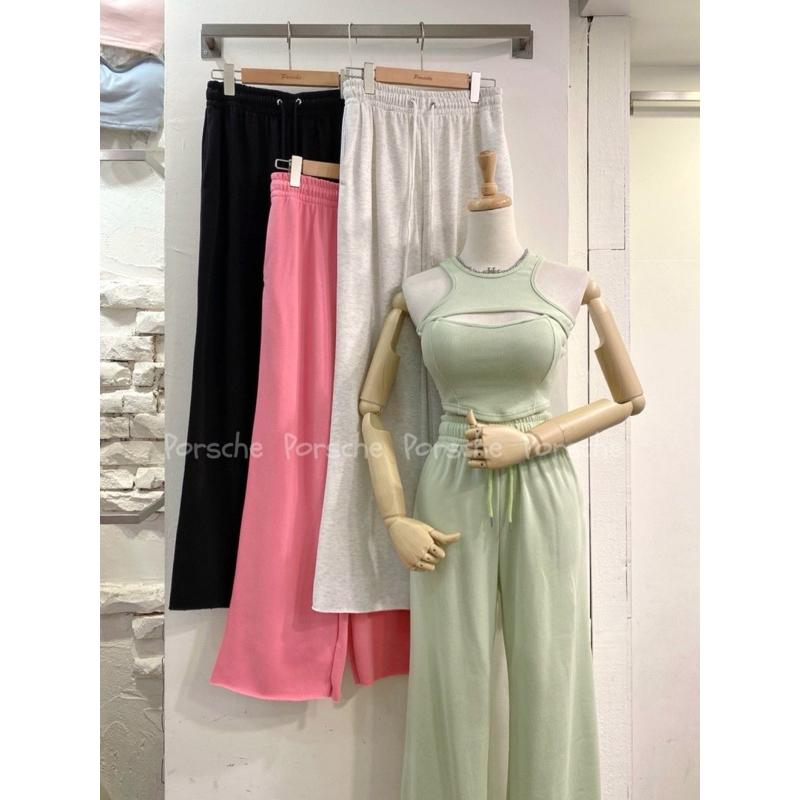 [Y.S ONI ] 現貨 🚚獨家新款-露腰胸洞寬褲套-細節圖3