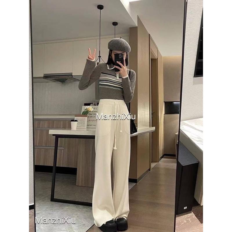 [Y.S ONI ]現貨🖤包新沙慵懶大口袋抽繩褲-細節圖2