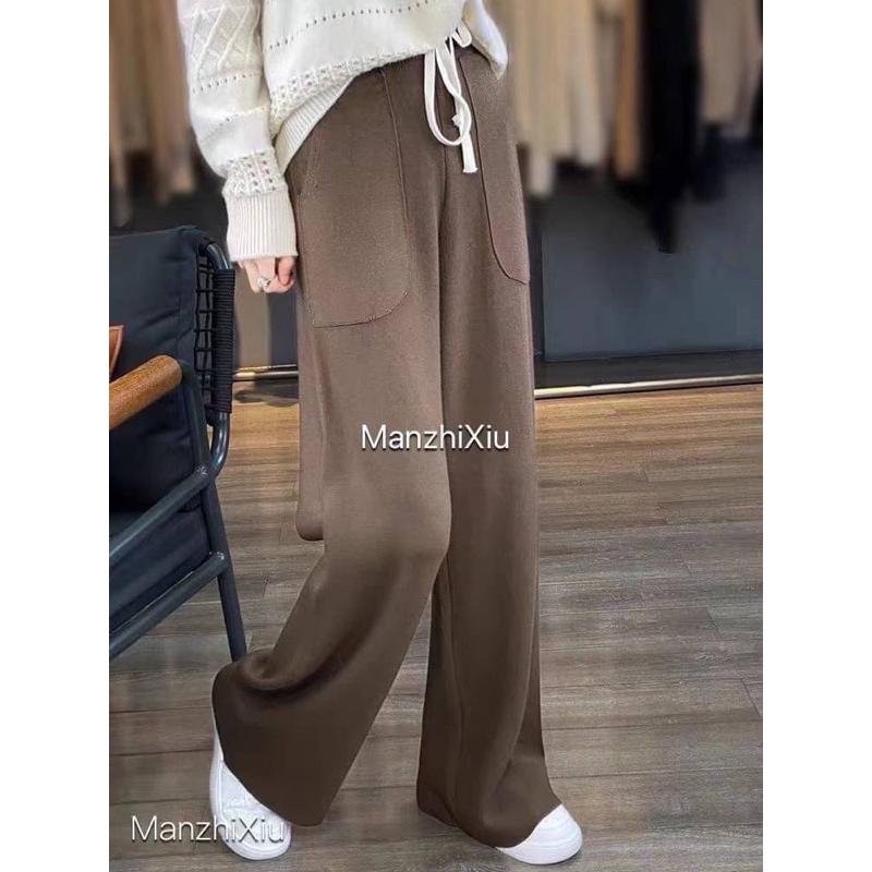 [Y.S ONI ]現貨🖤包新沙慵懶大口袋抽繩褲-細節圖3