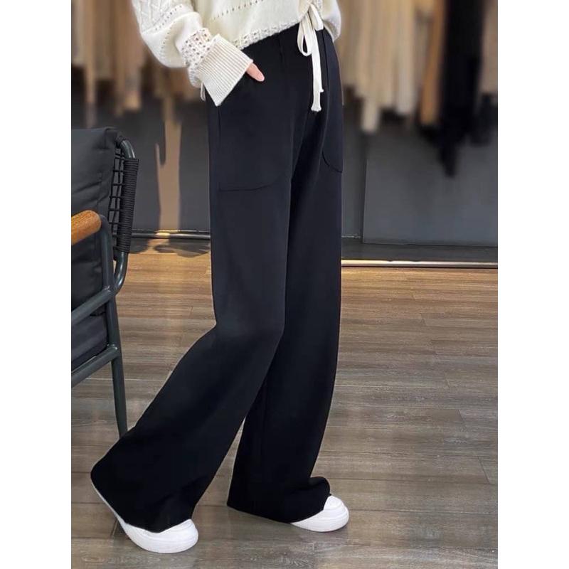 [Y.S ONI ]現貨🖤包新沙慵懶大口袋抽繩褲-細節圖5