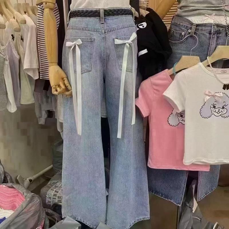 [Y.S ONI ] 現貨 🛒FSY🇰🇷蝴蝶高腰顯瘦闊腿褲#61156-細節圖3