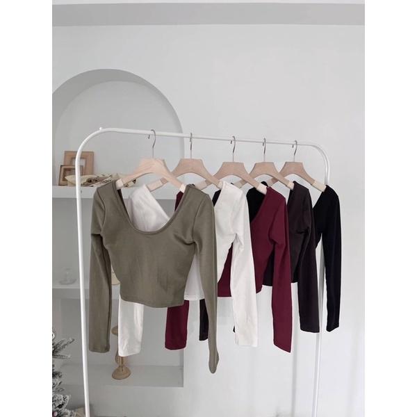 現貨❗️ 前後U型美背發熱衣-細節圖7