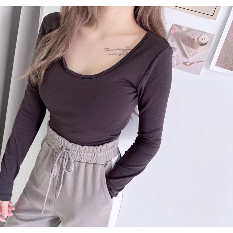 現貨❗️ 前後U型美背發熱衣-細節圖8