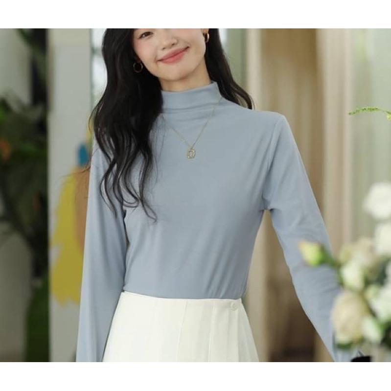 [Y.S ONI ] 現貨🖤加厚德絨立領打底衣 超彈超保暖-細節圖7