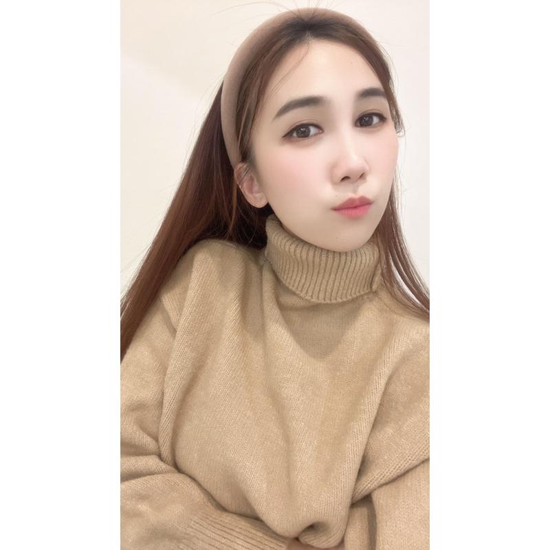 [Y.S ONI] 現貨 🛒小紅書🇰🇷氣墊增高髮澎寬版素面髮箍-細節圖3