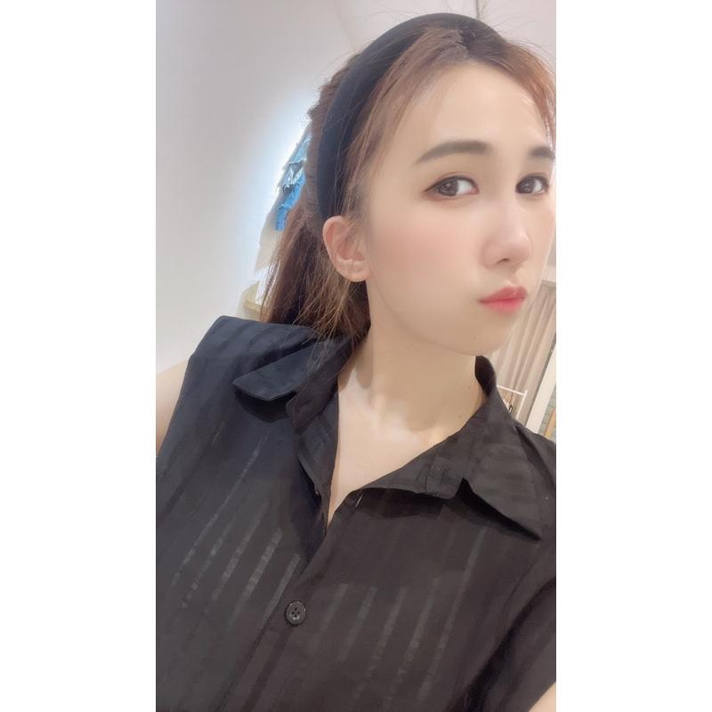 [Y.S ONI] 現貨 🛒小紅書🇰🇷氣墊增高髮澎寬版素面髮箍-細節圖5