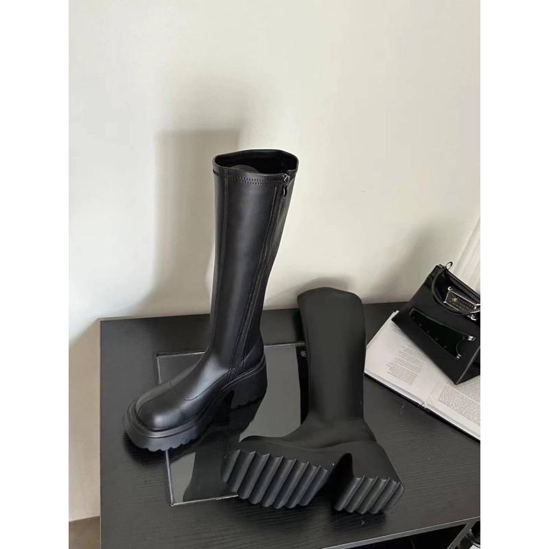 [Y.S ONI] 預購 正韓🇰🇷熱賣爆款厚底長靴-細節圖4