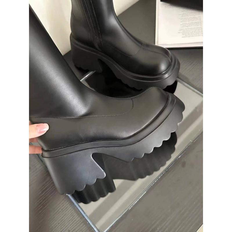 [Y.S ONI] 預購 正韓🇰🇷熱賣爆款厚底長靴-細節圖9