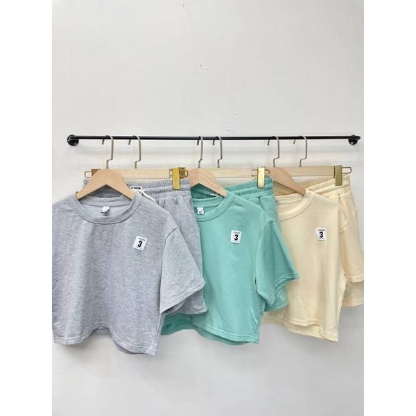 現貨❤️‍🔥短版上衣➕短褲set休閒套裝-細節圖4