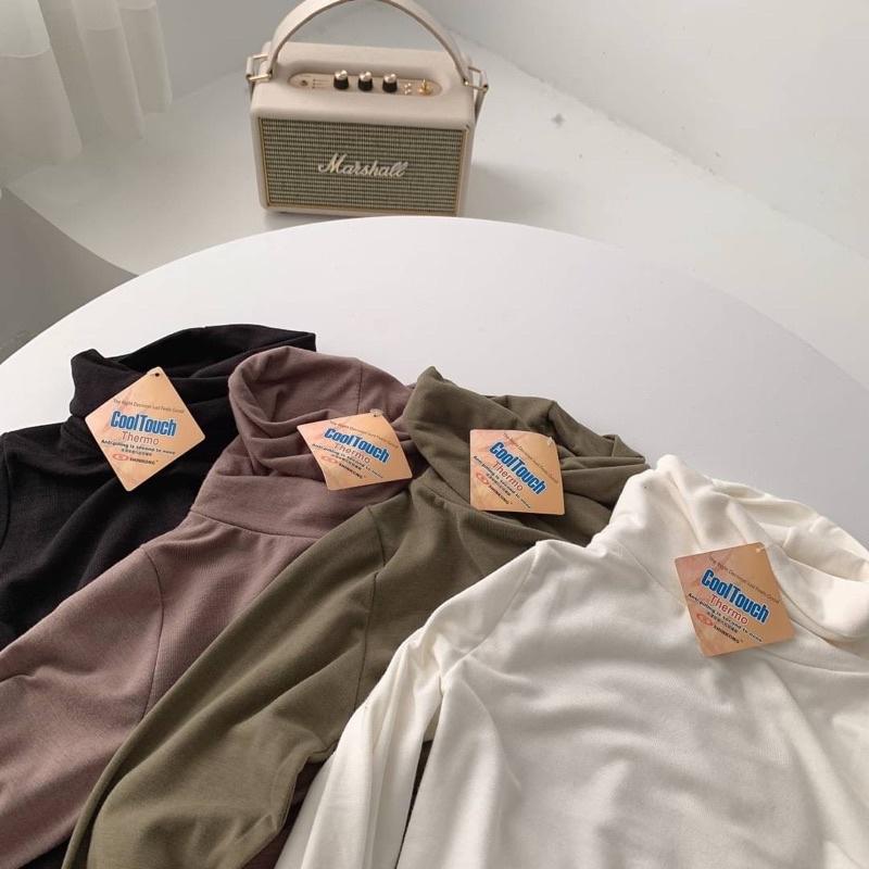 現貨🛒自訂款堆堆立領發熱衣-細節圖2