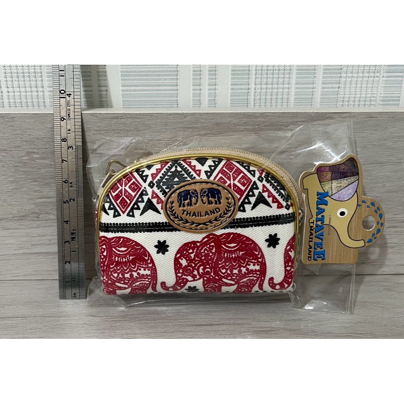 泰國大象手工零錢鑰匙包-細節圖2