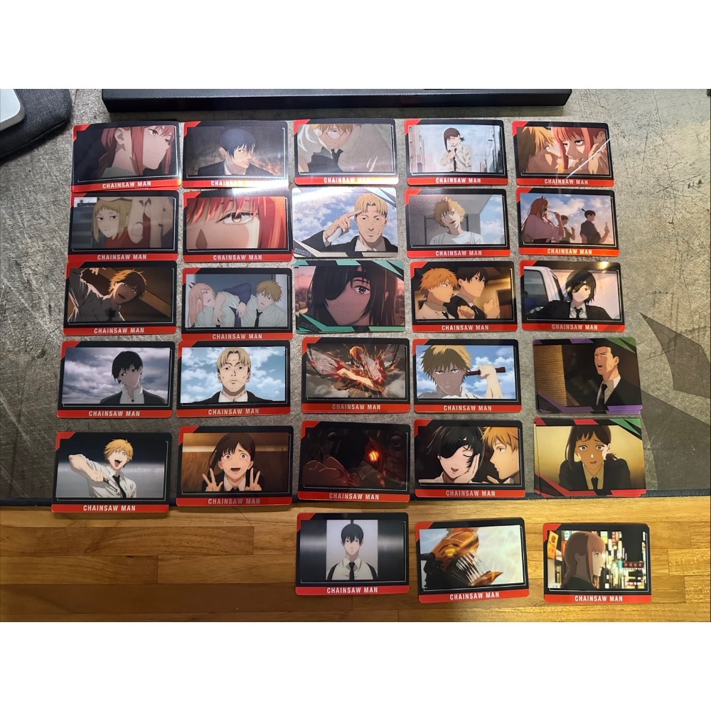 萬代鏈鋸人Carddass 金屬卡片第二彈 全套21張 單一包一張盲抽-細節圖3