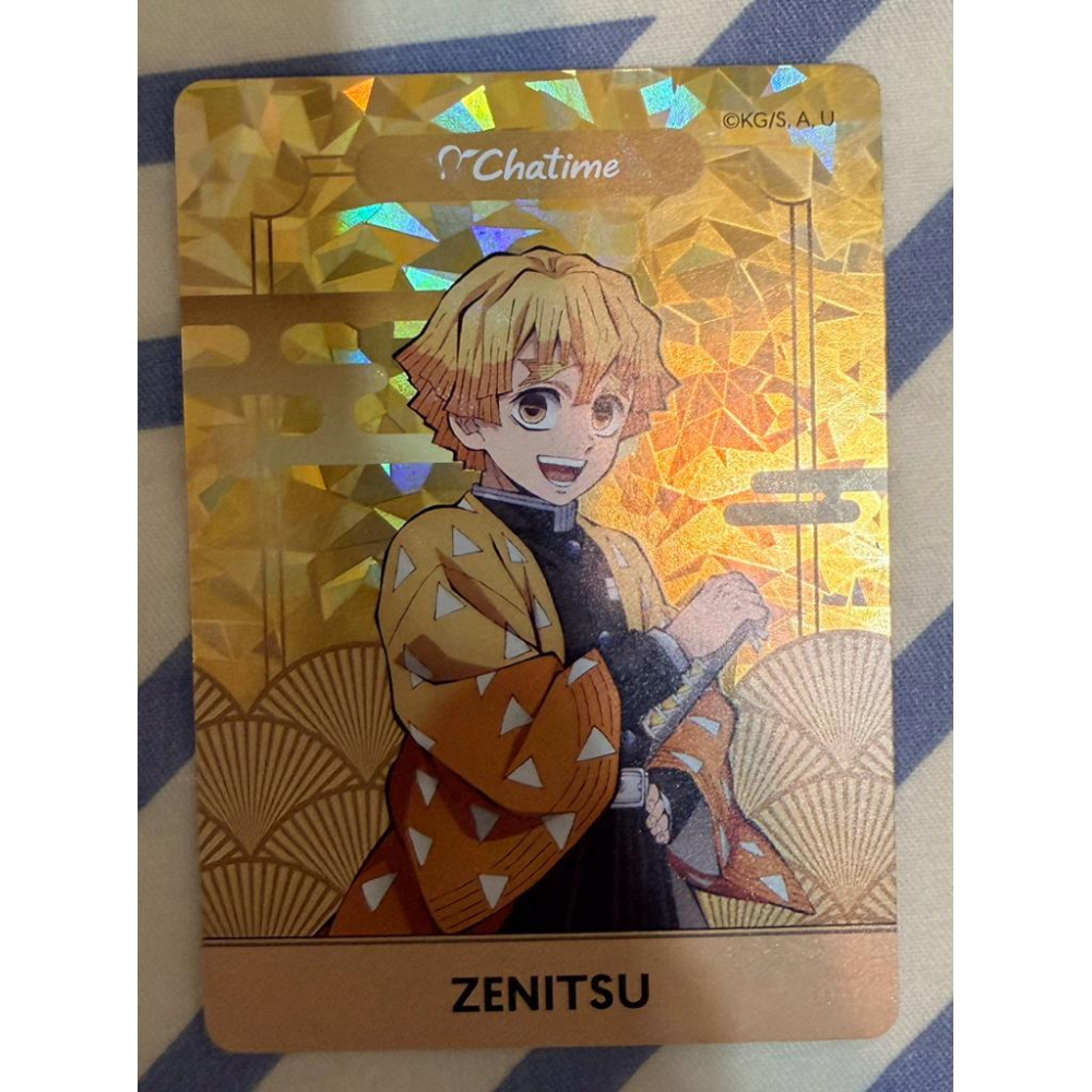 現貨 可挑款 鬼滅之刃 日出茶太 聯名合作 角色收藏卡 小卡 閃卡 收藏卡 角色卡 卡片-細節圖4