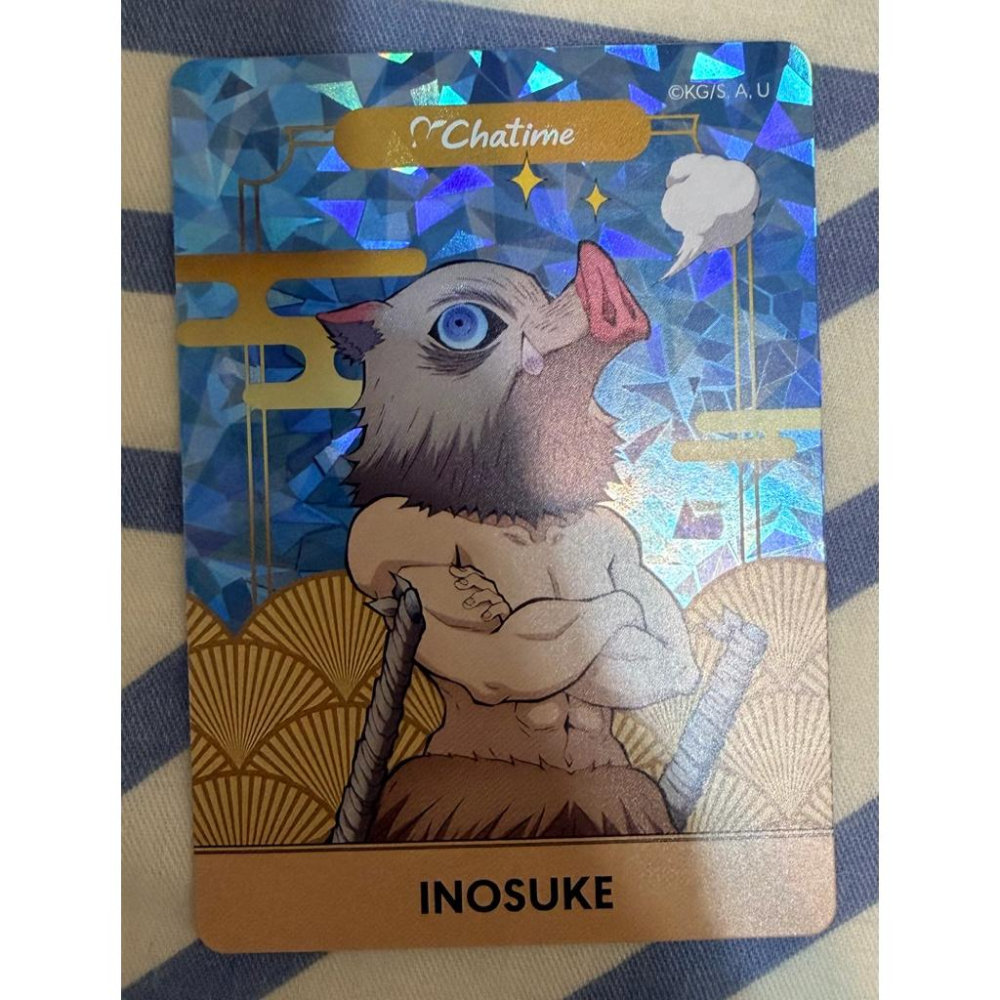 現貨 可挑款 鬼滅之刃 日出茶太 聯名合作 角色收藏卡 小卡 閃卡 收藏卡 角色卡 卡片-細節圖5