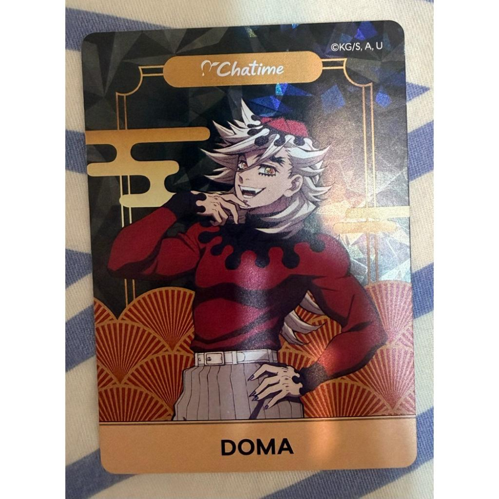 現貨 可挑款 鬼滅之刃 日出茶太 聯名合作 角色收藏卡 小卡 閃卡 收藏卡 角色卡 卡片-細節圖7