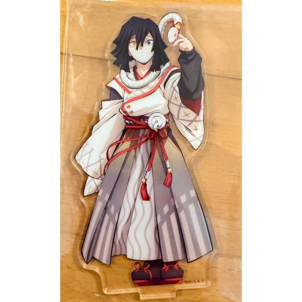 （正版）鬼滅之刃快閃店-生肖系列鬼滅之刃蛇年 巳年立牌徽章富岡義勇蛇年立牌一整盒7款直接帶回去-細節圖5