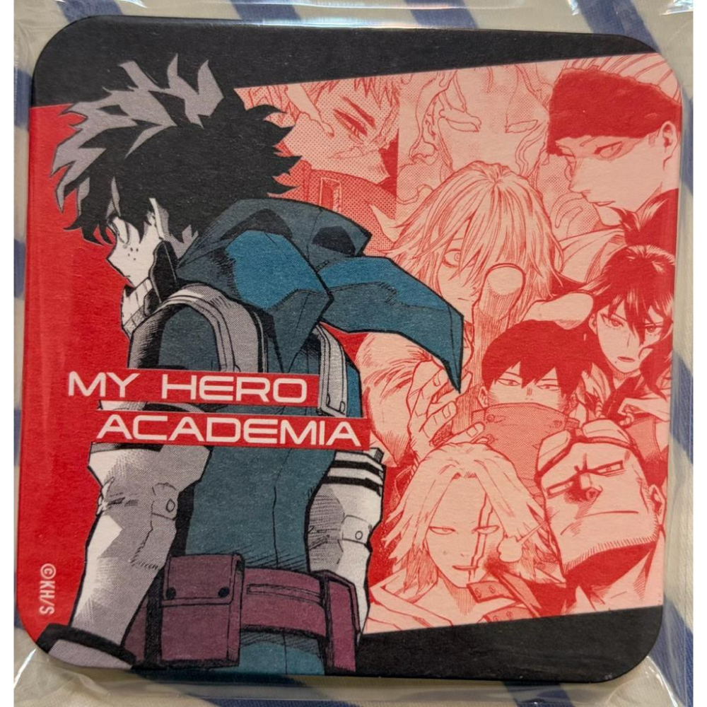 MHA 我的英雄學院 我英 原畫展 原畫 藝術 杯墊 綠谷 爆豪-細節圖2