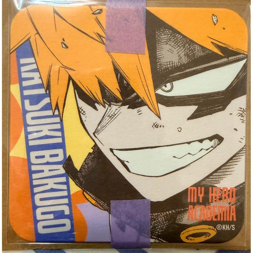 MHA 我的英雄學院 我英 原畫展 原畫 藝術 杯墊 綠谷 爆豪-細節圖3