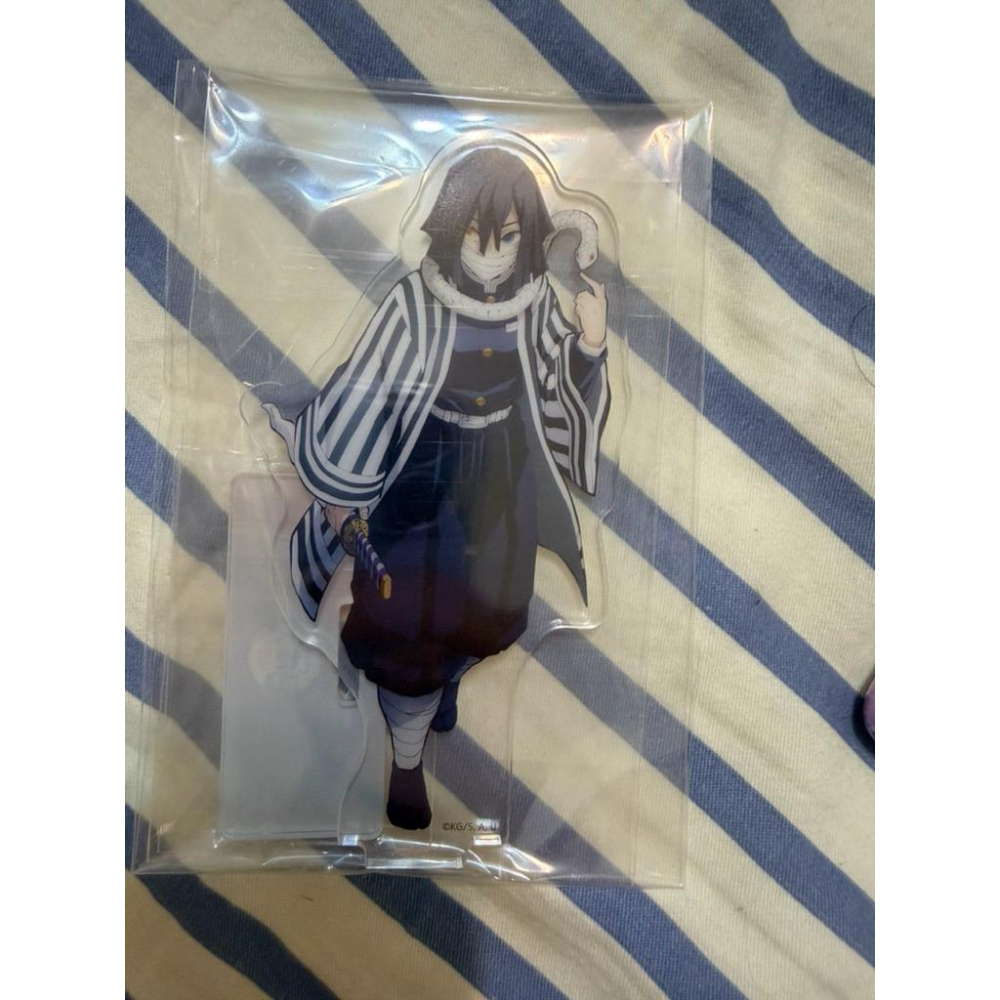 鬼滅百景展覽 光柵徽章 水柱 富岡義勇/炎柱蝴蝶忍胸章/-細節圖5