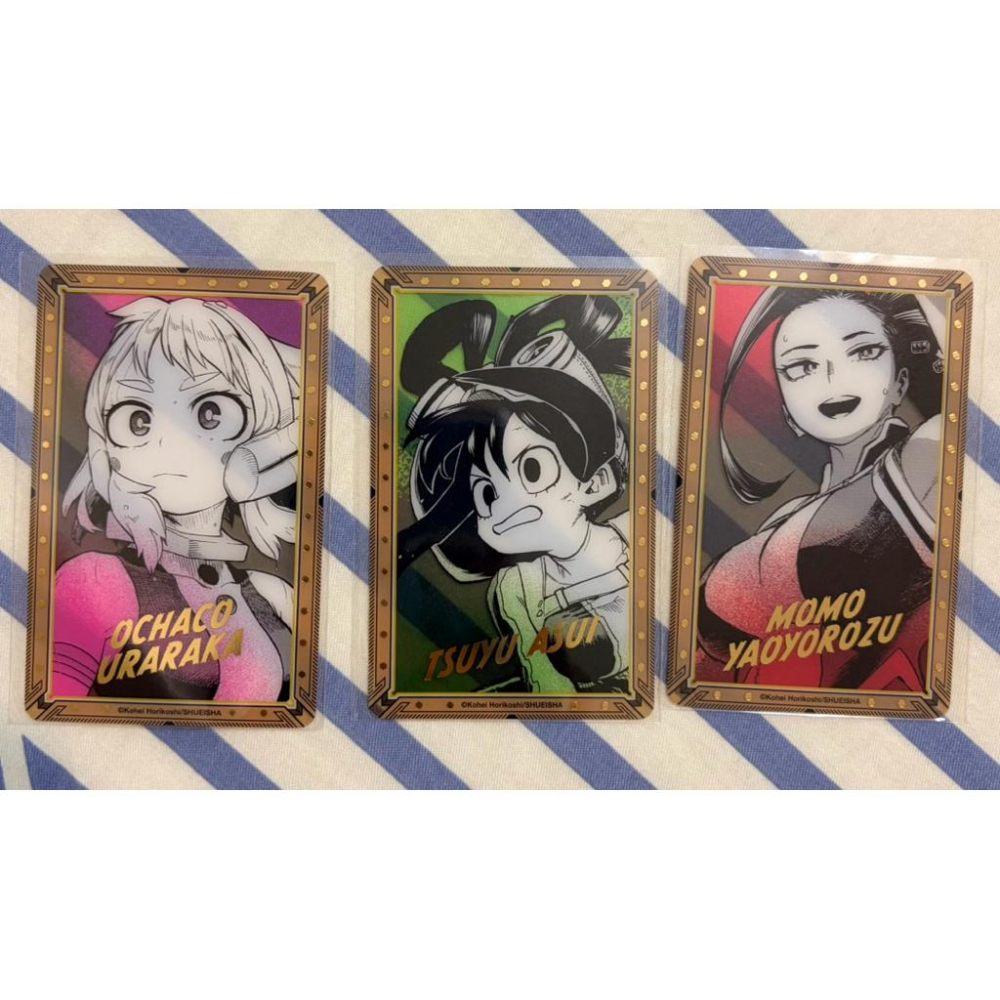 🧡我的英雄學院 燙金 透卡 我英 原畫展 綠谷 爆豪 轟 八百萬 a班同學大集合-細節圖3