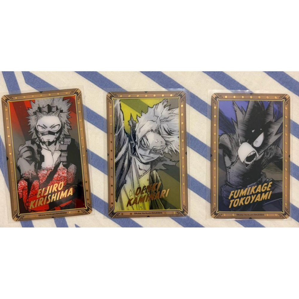 🧡我的英雄學院 燙金 透卡 我英 原畫展 綠谷 爆豪 轟 八百萬 a班同學大集合-細節圖4