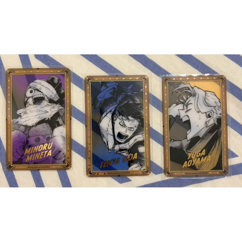 🧡我的英雄學院 燙金 透卡 我英 原畫展 綠谷 爆豪 轟 八百萬 a班同學大集合-細節圖5
