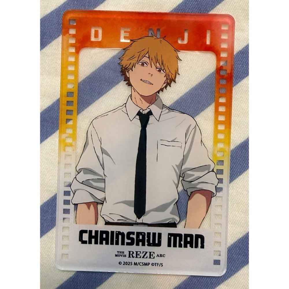 鏈鋸人 劇場版 快閃店 限定 限量 壓克力 透卡 蕾潔篇 小卡 電影 蕾潔早川秋 天使惡魔 鯊魚人 鏈鋸人炸彈人-細節圖9