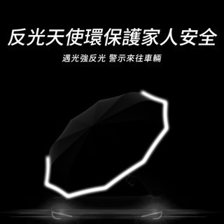 【左都】SpaceX反向環扣傘 反向自動傘 安全反光環 快乾布 扣環傘 輕量傘 勾勾傘 雨傘 自動傘 摺疊傘 防風傘-細節圖7