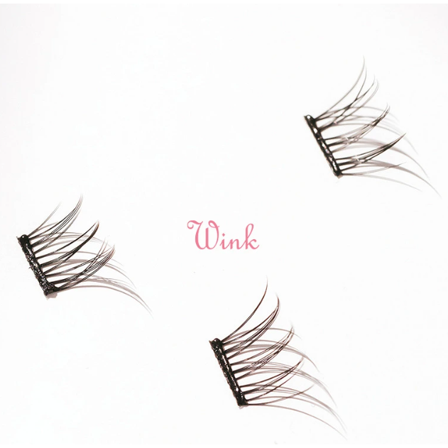全新台灣現貨 Moody零技巧免膠假睫毛-豐盈捲翹粉色款-Wink 女團妝感 美妝保養 上裝器具 紀卜心品牌-細節圖2