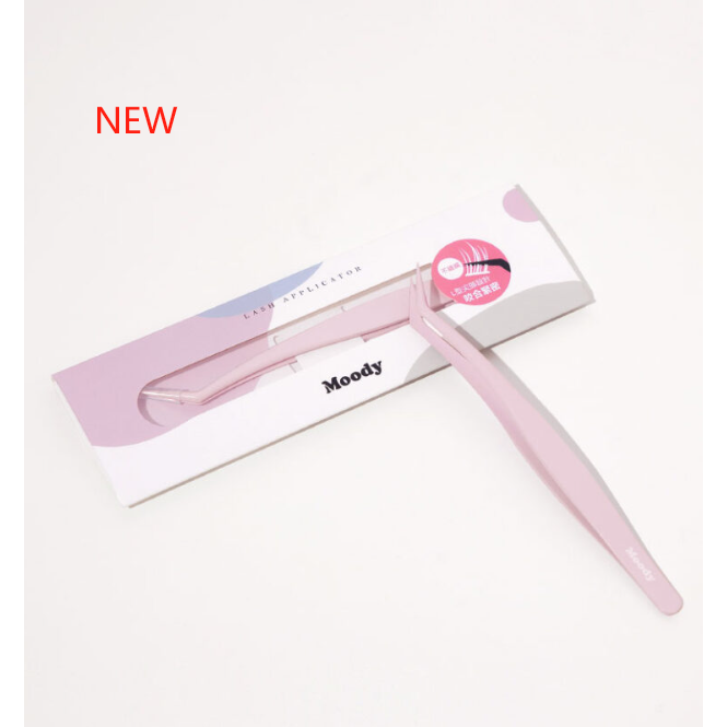 全新台灣現貨Moody L型假睫毛輔助夾 睫毛夾 上妝器具 化妝工具 L型夾子 鑷子 美妝工具 紀卜心品牌-細節圖3