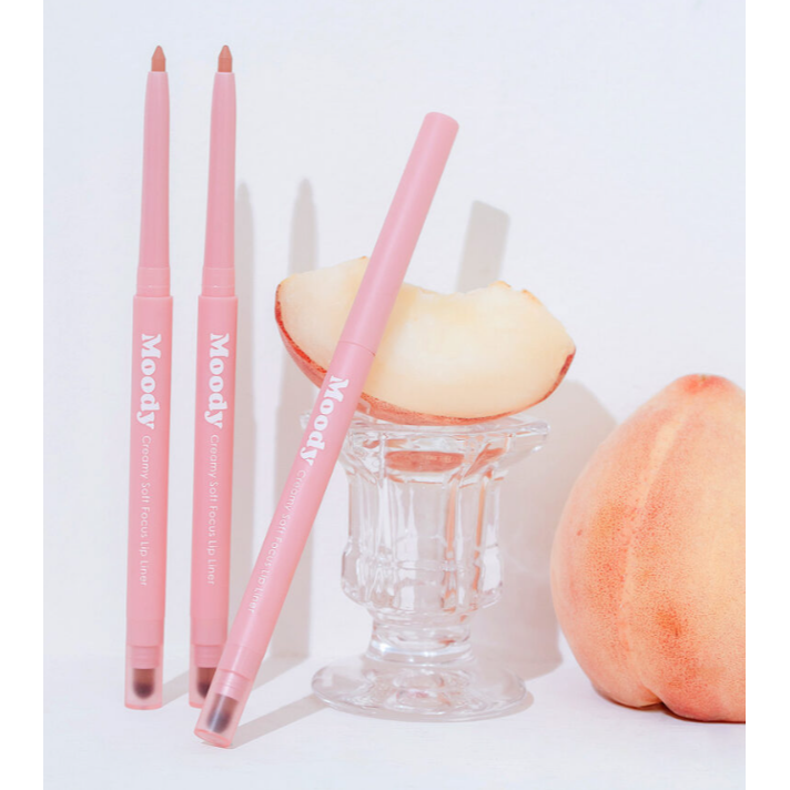 全新台灣現貨🩰Moody霧感慕斯唇線筆-日常彩妝 唇線筆 唇筆 口紅 紀卜心品牌 台灣製造 雙頭設計 豐盈美化美唇-細節圖6