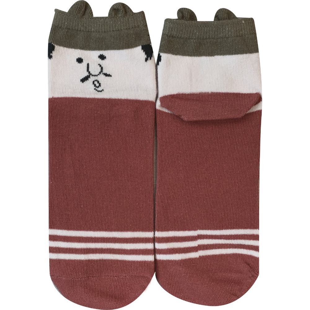 [現貨] 日本 GLORIA 短襪 耳朵襪 22-25cm 8412-規格圖3