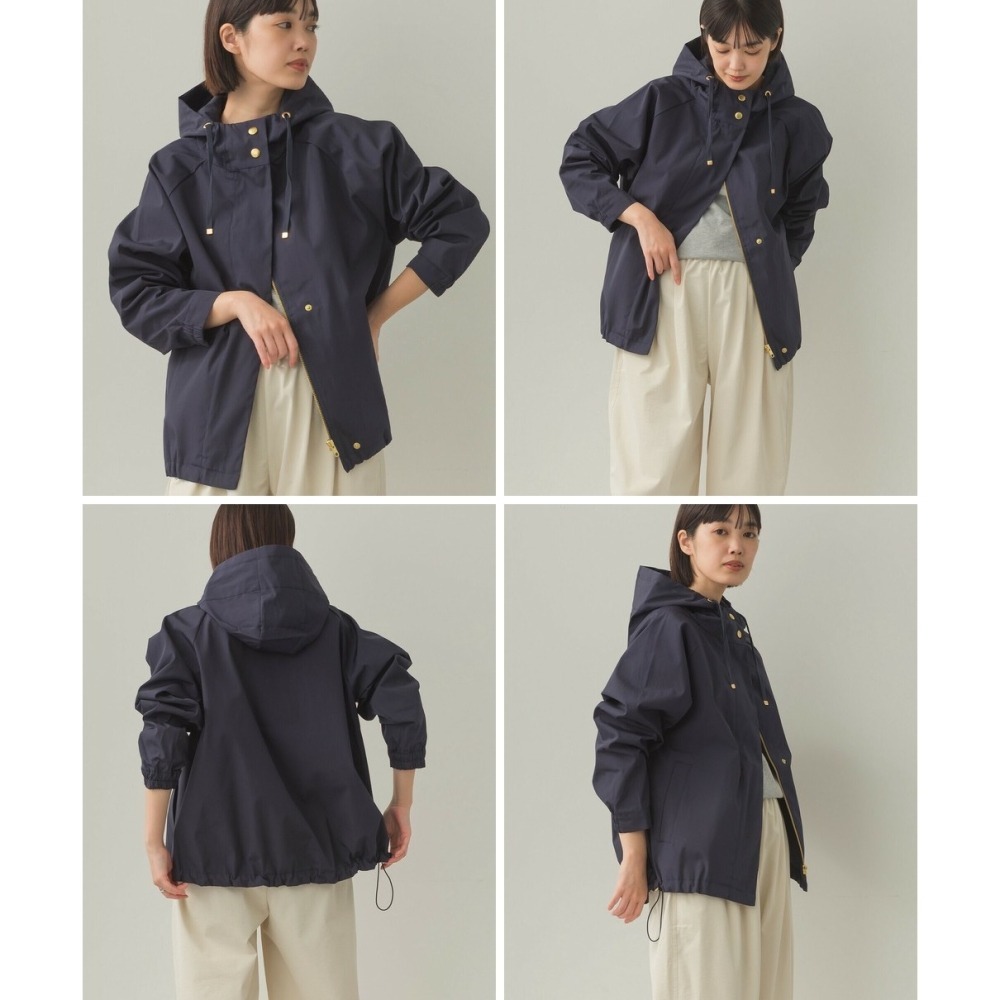 [現貨] 日本 Sans Souci 34＋防潑水連帽外套 防風外套 風衣 夾克-細節圖7