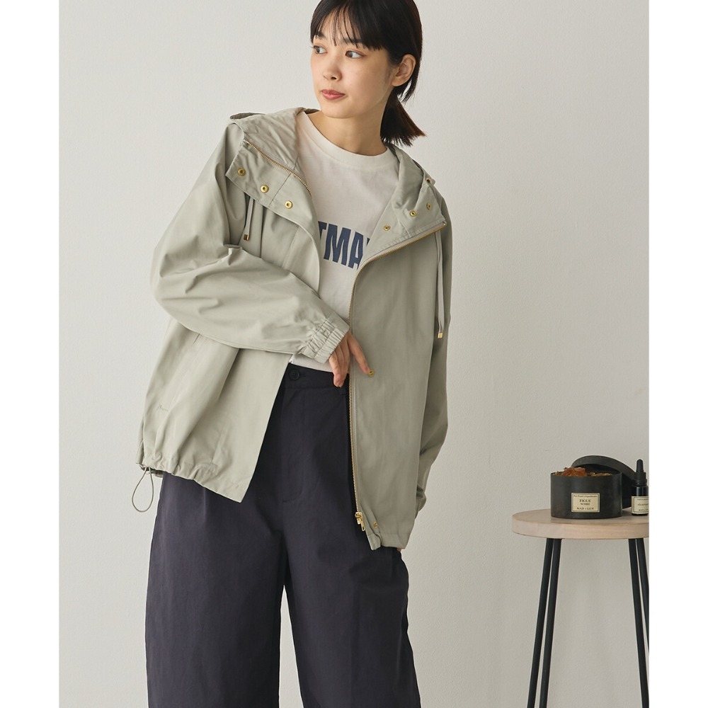 [現貨] 日本 Sans Souci 34＋防潑水連帽外套 防風外套 風衣 夾克-規格圖9