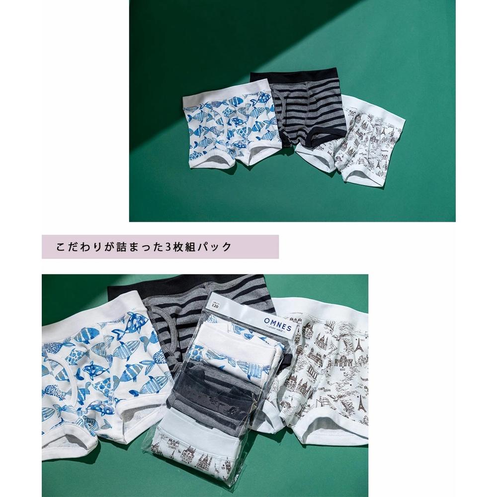 [現貨] 日本 omnes 男童內褲 兒童內褲 有機棉 100-150cm-細節圖3