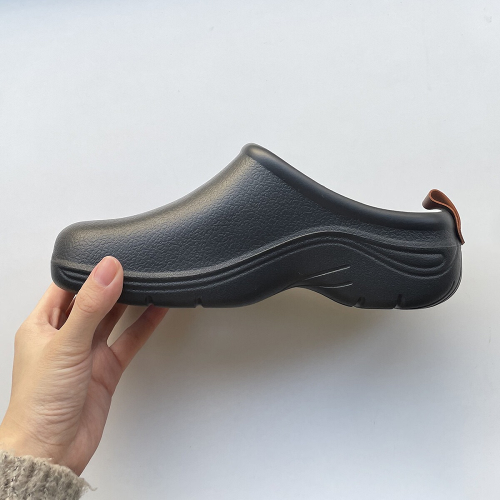 日本  sutsat  jou jou lier 防水拖鞋 穆勒鞋 包頭鞋 23-24.5cm-細節圖5